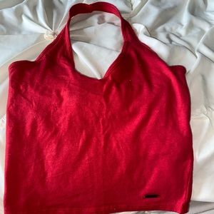 Red Hollister Tube Top